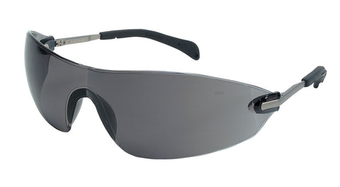 MCR S22 Series Safety Glasses - Gray Lens - Duramass Hard Coating - Box of 12 - Part# S2212