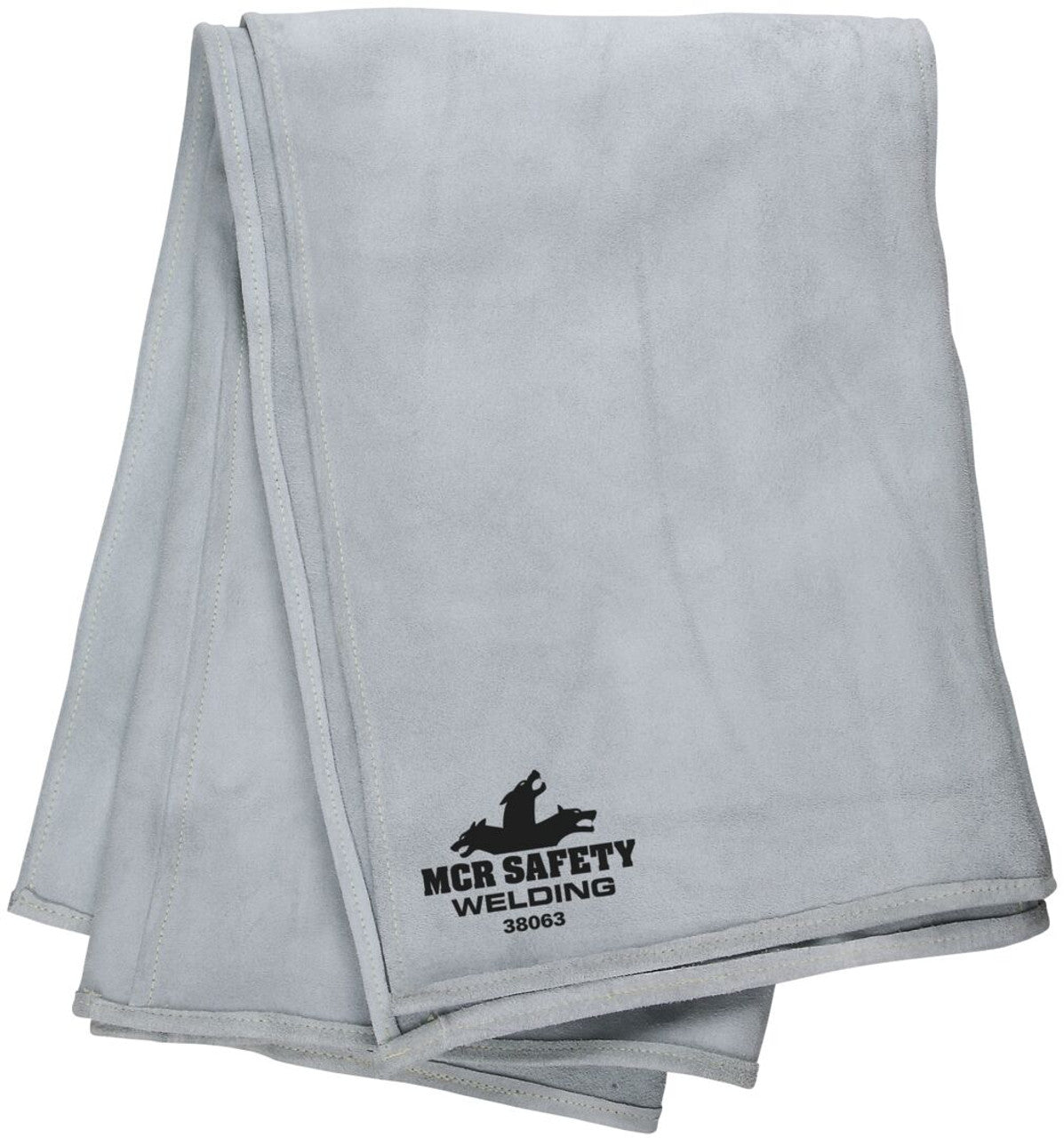 MCR Safety Welding - Leather Welding Blanket - Measures 6 Feet x 3 Feet - Premium A Grade Heavy Duty Split Cowhide Leather - Part# 38063
