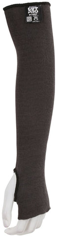 MCR Safety CutPro® - Cut Resistant Sleeves with Thumb Slot - Double Ply Gray DuPont™ Kevlar® - 18 Inches x 3¼ Inches - Comfortable Cut Protection - Box of 10 - Part# 9178GT