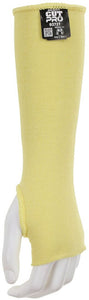 MCR Safety CutPro® - Double Ply DuPont™ Kevlar® - Cut Resistant Sleeves with Thumb Slot - 12 Inches x 3¼ Inches - High Comfort Cut Protection - Box of 10 - Part# 9372T