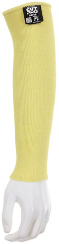 MCR Safety CutPro® - Double-Ply DuPont™ Kevlar® - Competitive Value (CV) - Cut Resistant Sleeves - 14 Inches x 2¼ Inches - Made with DuPont™ Kevlar® - Provides High Comfort Cut Protection - Box of 10 - Part# 9374E