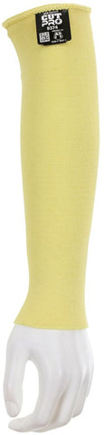 MCR Safety CutPro® - Cut Resistant Sleeves - Double Ply DuPont™ Kevlar® - 14 Inches x 3¼ Inches - High Comfort Cut Protection - Box of 10 - Part# 9374