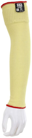 MCR Safety CutPro® - Kevlar® with Cotton Interior - Cut Resistant Sleeves - 18 Inches x 3¼-Inches - Made with DuPont™ Kevlar® - Box of 10 - Part# 9378KC