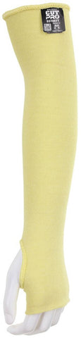 MCR Safety CutPro® - DuPont™ Kevlar® and Synthetic Fibers - Cut Resistant Sleeves with Thumb Slot - 18 Inches x 3¼ Inches - Made with DuPont™ Kevlar® - Box of 10 - Part# 9378KFT