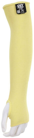 MCR Safety CutPro® - Cut Resistant Sleeves with Thumb Slot - Double Ply DuPont™ Kevlar® - 18 Inches x 3¼ Inches - High Comfort Cut Protection - Box of 10 - Part# 9378T