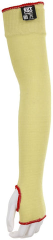 MCR Safety CutPro® - Kevlar® Exterior with Cotton Interior - Cut Resistant Sleeves with Thumb Slot - 22 Inches x 3¼ Inches - Made with DuPont™ Kevlar® - Box of 10 - Part# 9379KCT