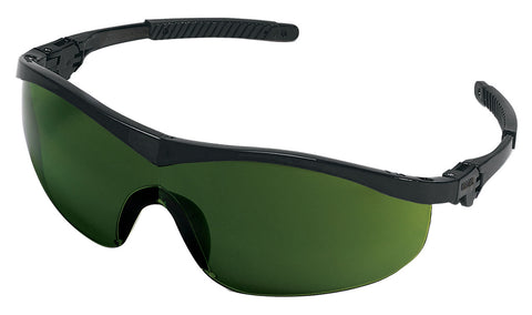 MCR ST1 Series Safety Glasses - Green Filter 3.0 Lens - Duramass Hard Coating - Box of 12 - Part# ST1130