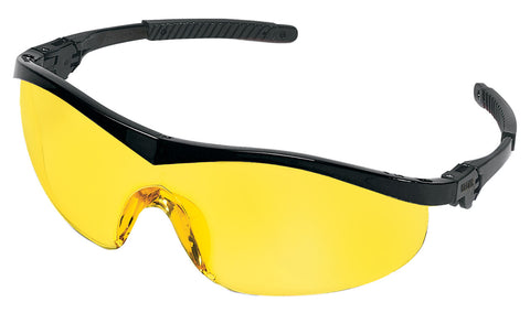 MCR ST1 Series Safety Glasses - Amber Lens - Duramass Hard Coating - Box of 12 - Part# ST114