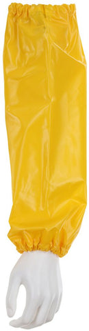 MCR .25mm TPU / Nylon Protective Sleeves - Yellow Sleeves with Elastic on Both Ends - 18 Inches in Length - Reinforced Inner Hook for Hanging - Part# S560E4