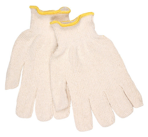 MCR Terrycloth Work Gloves - 16-Ounce Regular Weight Loop-in Fabric - Seamless and Reversible - Box of 12