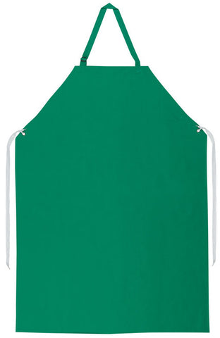 MCR Green PVC on Polyester Apron - .45 mm Thick - Measures 35 Inch Width x 48 Inch Length - Sewn Edges - Part# 368R5