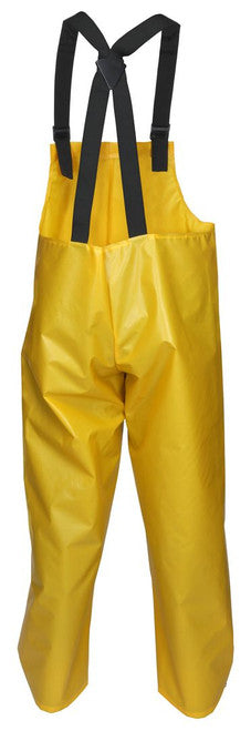 MCR Navigator Series Rain Gear - .25mm TPU / Nylon Rainwear - Waterproof Yellow Rain Pants - Plain No Fly Front