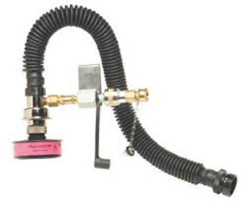 MSA High-pressure air cylinder regulator, dual-gauge, 5500 psig Part# 633352