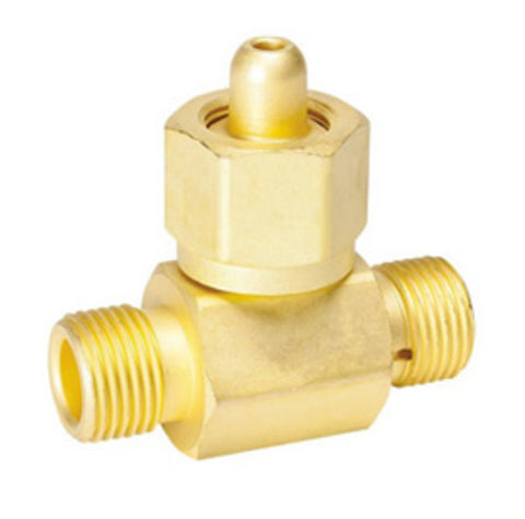 MSA Air Coupler Tee-low pressure CGA 346, 0-3000 psig Part# 68850