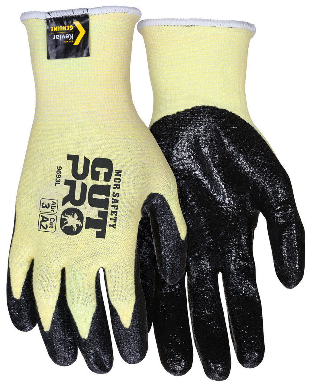 MCR Safety CutPro® - 15 Gauge Stretch DuPont™ Kevlar® Aramid Shell - Cut Resistant Work Gloves - Box of 12