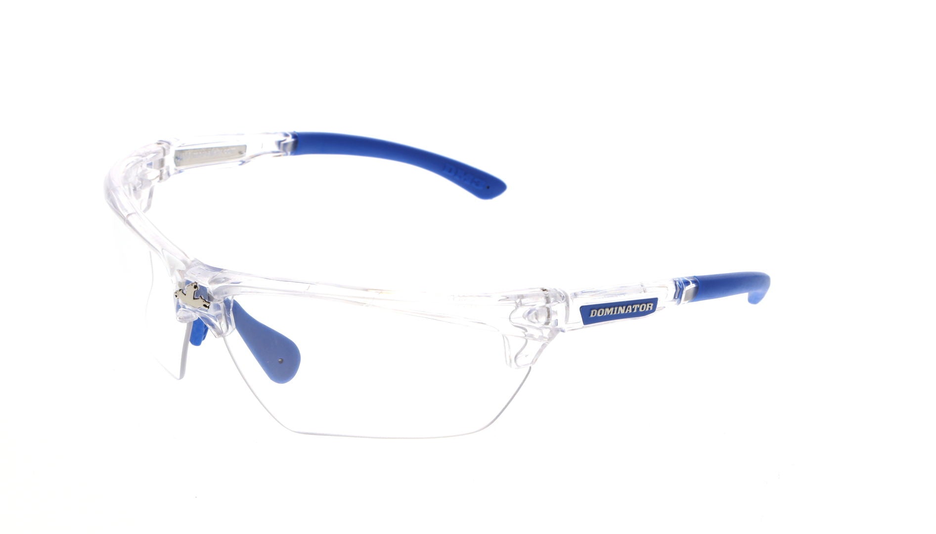 MCR Dominator® DM3 Safety Glasses - Clear Lens - Clear Frame - MAX6 Anti-Fog Coating - Box of 12 - Part# DM1320PF