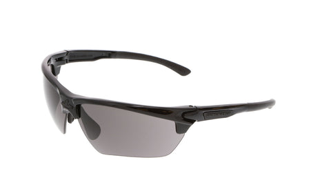 MCR Dominator® DM3 Safety Glasses - Gray Lens - Black Frame - MAX6 Anti-Fog Coating - Box of 12 - Part# DM1332PF