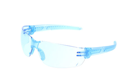 MCR Hulk® HK2 Series Safety Glasses - Light Blue Lens - MAX6 Anti-Fog Coating - Box of 12 - Part# HK213PF