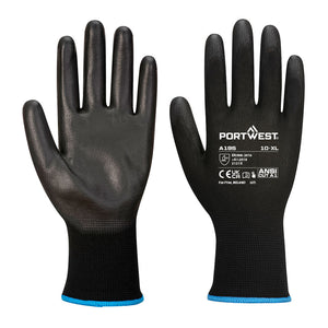 Touchscreen - PU GRIP GLOVE- SMALL