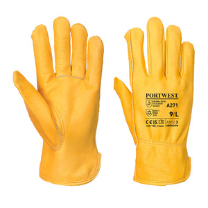 Lined Driver Glove- XL