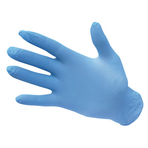 Powder Free Nitrile Disposable Glove- BLUE