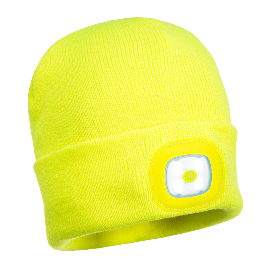 Beanie LED Head Lamp USB Rechargeable- YELLOW