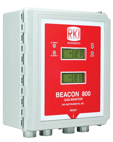RKI Beacon 800 Eight Channel Wall Mount Controller Part# 72-2108RK