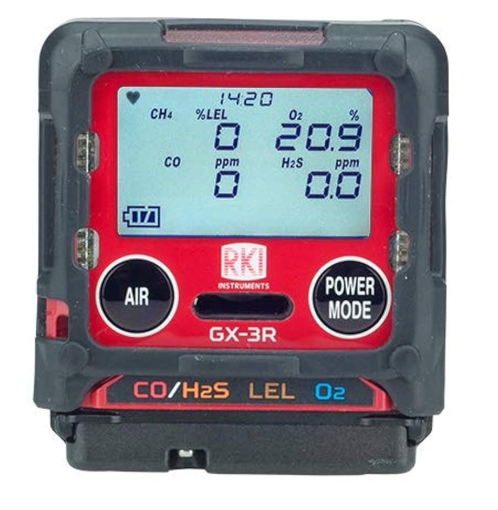 RKI GX-3R Four Gas Confined Space Monitor