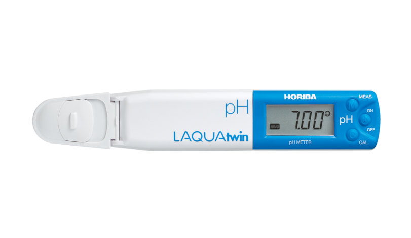 Horiba LAQUAtwin Pocket Meters- pH 22 (3-Point Cal, No Temp Display)-C