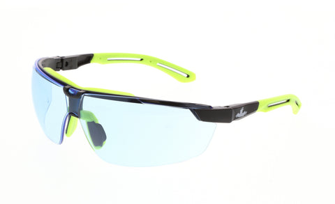 MCR Klondike® KD7R Series Half Frame Design - Light Blue Lens - UV-AF Anti-Fog Coating - Box of 12 - Part# KD7R13AF