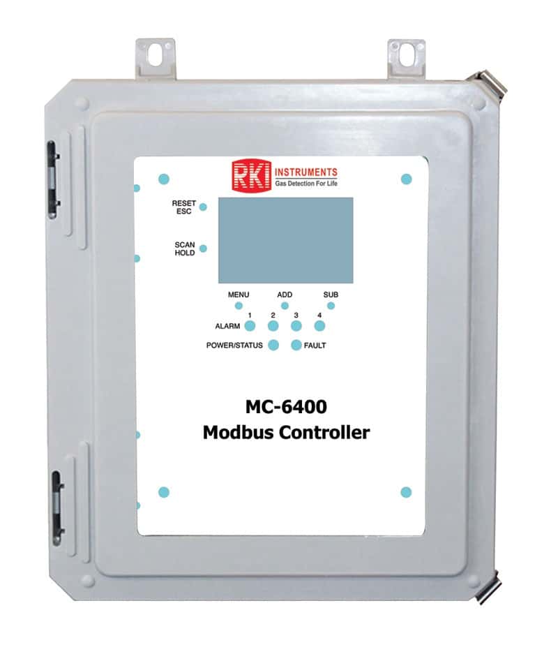 RKI MC-6400 Modbus 64 Channel Wall Mount Controller Part# 74-7464-A