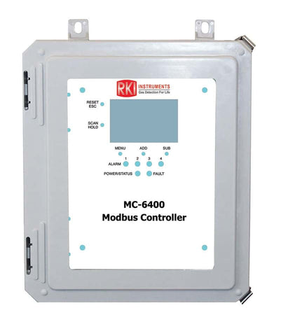 RKI MC-6400 Modbus 64 Channel Wall Mount Controller Part# 74-7464-A