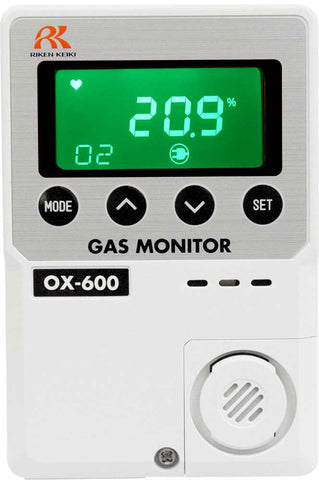 RKI OX-600 Indoor Stand Alone Oxygen Monitor 115 VAC