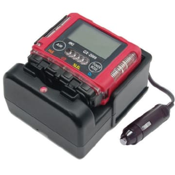 Multi Unit Rki Charger RKI GX-2009 MSHA w/ 12 VDC Charger and Vehicle Plug