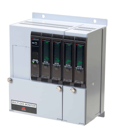 RKI RM-5000 Series 2, 4, 6, 8 or 12 Multi-Channel Controller and Alarm