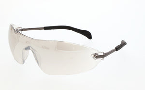 MCR S22 Series Safety Glasses - I/O Clear Mirror Lens - Duramass Hard Coating - Box of 12 - Part# S2219