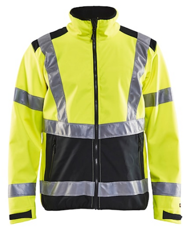 Blaklader Hi-Vis Softshell Jacket (LT/XLT)