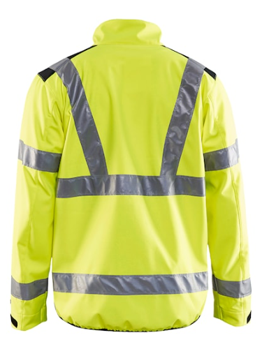 Blaklader Hi-Vis Softshell Jacket (LT/XLT)