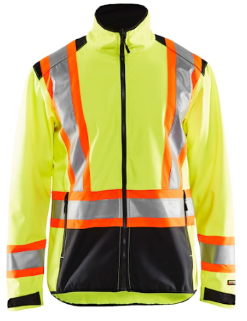 Blaklader Hi-Vis Softshell Jacket