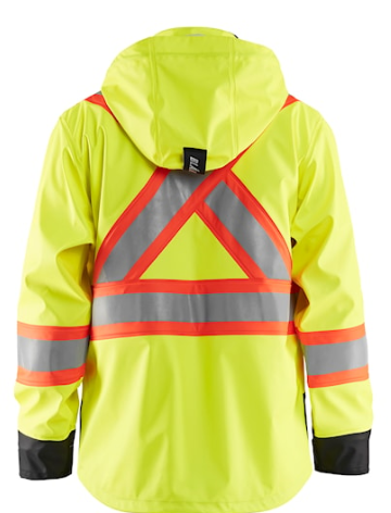 Blaklader Hi-Vis Rain Jacket