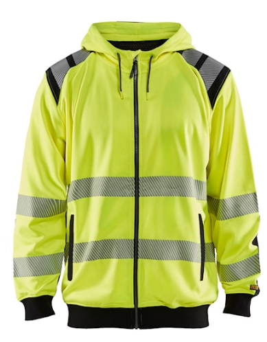 Blaklader Hi-Vis Zip Sweatshirt