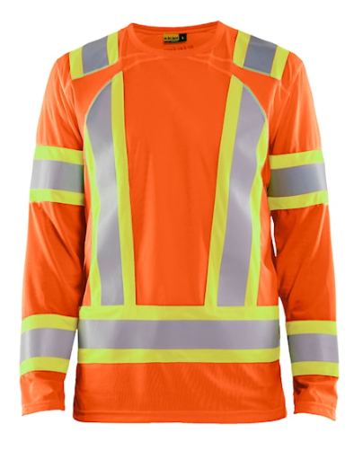 Blaklader CSA Hi-Vis Long Sleeve T-Shirt