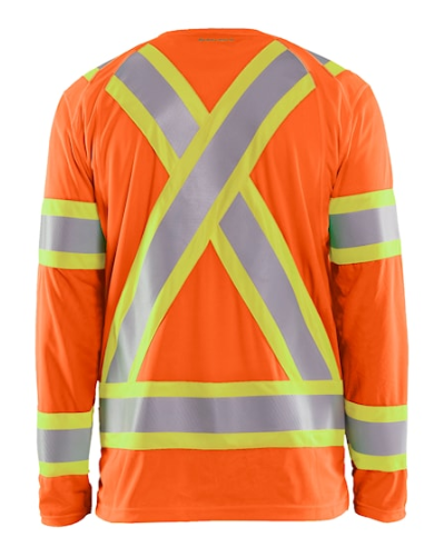 Blaklader CSA Hi-Vis Long Sleeve T-Shirt