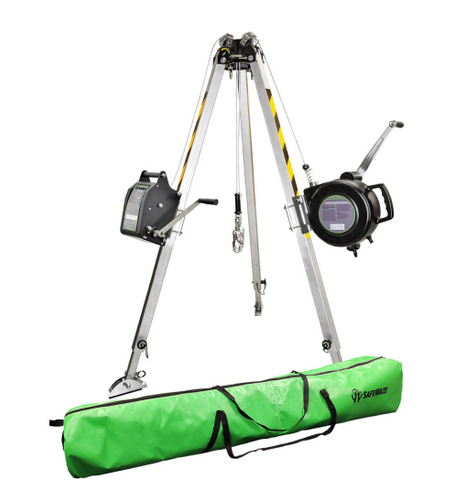 SafeWaze Tripod w/ 120' 3-Way SRL & 115" Winch Rental