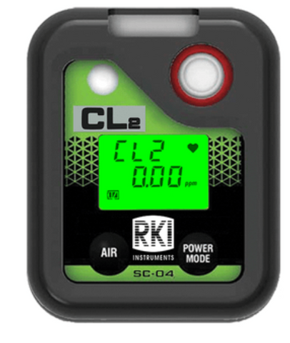 RKI 04 Series Single Gas CL2 Meter Rental