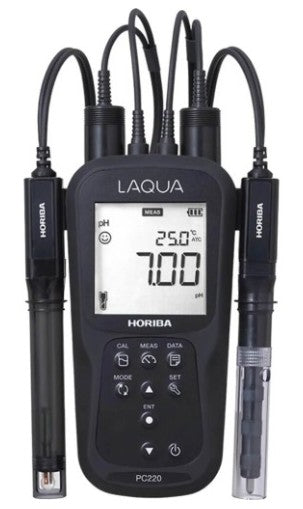 Horiba LAQUA PC220-K Handheld PH / ORP / Conductivity / Resistivity