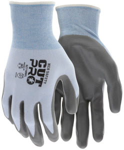 MCR Safety CutPro® - 18-Gauge HyperMax® HPPE Shell - Cut, Abrasion and Puncture Resistant - Nitrile Foam Coated Palm and Fingertips - Excellent Sense of Touch and Grip - Box of 12