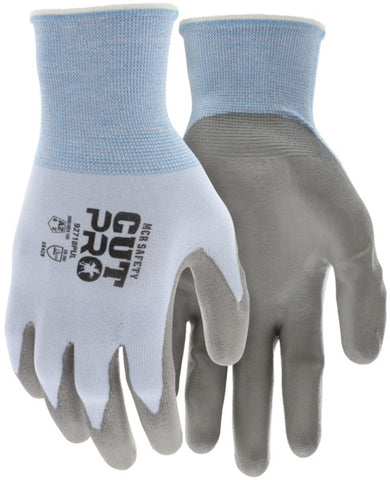 MCR Safety CutPro® - 18 Gauge HyperMax® HPPE Shell - Cut, Abrasion, and Puncture Resistant - Polyurethane (PU) Coated Palm and Fingertips - 18 Gauge HyperMax® Shell Provides Sense of Touch and Grip - Box of 12