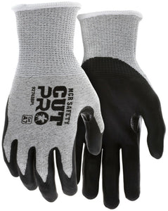 MCR Safety CutPro® - 13-Gauge HyperMax® HPPE Shell - Cut, Abrasion, and Puncture Resistant Work Gloves - Bi-polymer Coated Palm and Fingertips - Reinforced Thumb Crotch - Box of 12