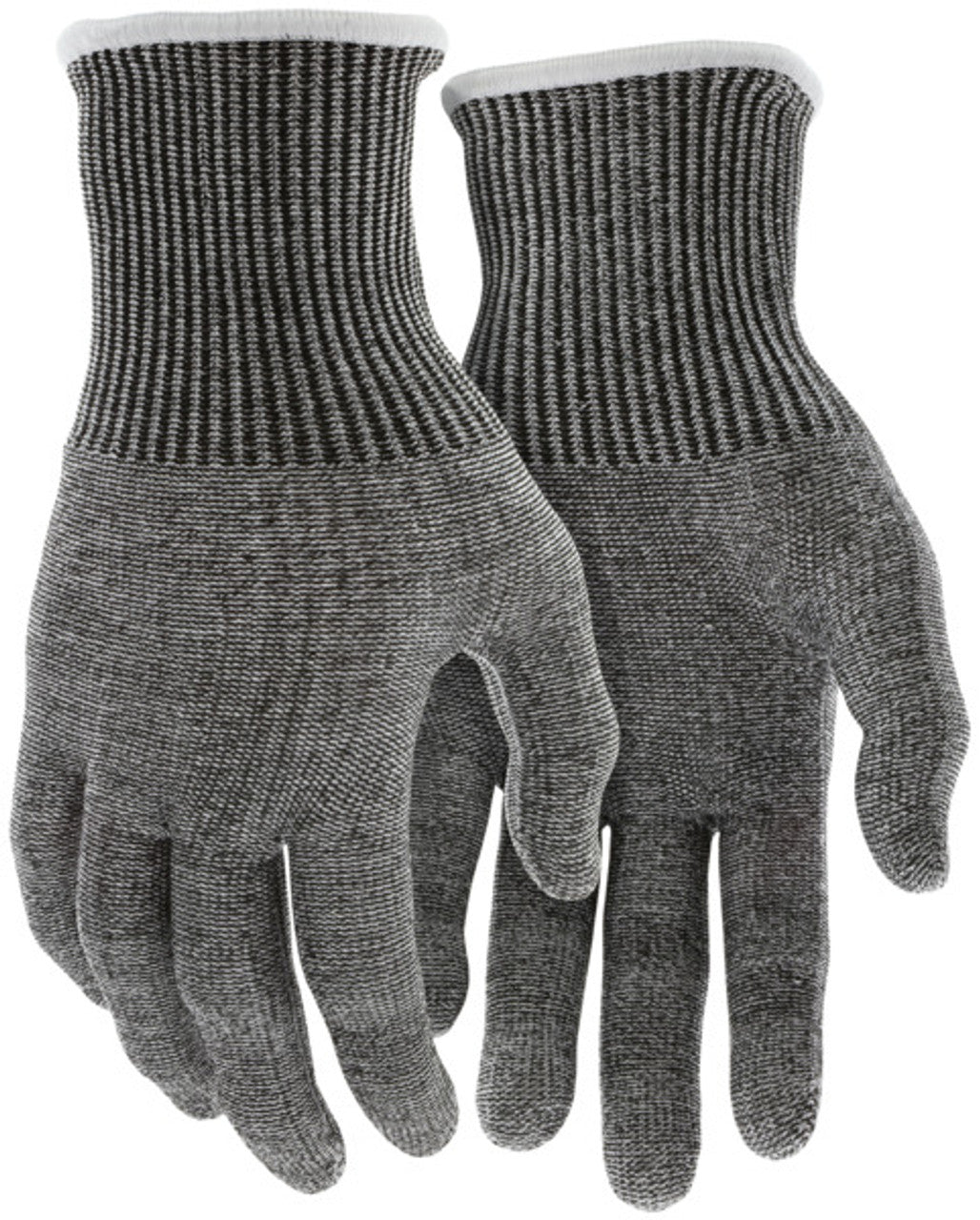 MCR Safety CutPro® - 13 Gauge Salt and Pepper HyperMax® HPPE Shell - Cut Resistant Work Gloves - Box of 12